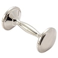thumbnail image 1 of Elegance Silver Silverplated Dumbbell Rattle, 1 of 3
