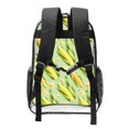 thumbnail image 2 of Kdxio Fresh Sweet Corn Clear Backpack, Transparent Bookbag for School for Women Men, Capacity Clear Bag for College, Travel, 2 of 7