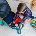 thumbnail image 6 of Wildkin Kids Rolling Luggage for Boys & Girls, Perfect for School & Overnight Travel, Carry-On Size (Jurassic Dinosaurs Blue), 6 of 7