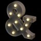 thumbnail image 3 of Letrero de marquesina de números LED decorativos con símbolo de luces - Y Símbolo - y Zulema Luces de lámpara LED de número, 3 of 8