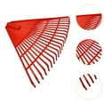 thumbnail image 6 of oshhni Garden Leaf Rake Head for Leaves, Grass, Simple Assembly with 21 Tines Red, 6 of 9