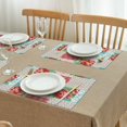thumbnail image 6 of Placemats Set Of 4 Linen Durable Table Placemats the Pioneer Women Place Mats for Party Kitchen Dining Decoration, 6 of 7