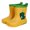 Yellow, variant on XIMIN Kids Rainboots Girls' Cute Cartoon Bunny Rain Boots Boys Rainboots Kids Soft Bottom Fashion Rain Boots Toddler Rain Shoes Easy-on Boots