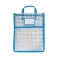 thumbnail image 1 of simhoa Pochette à Livres avec Poignée de Transport Sac à Main Sac de Rangement en Filet pour Organiser Bleu, 1 of 8