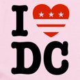 thumbnail image 2 of CafePress - I Love DC Infant Bodysuit - Baby Light Bodysuit, Size Newborn - 24 Months, 2 of 4