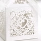 thumbnail image 3 of 150pcs Heart Hollow-out Wedding Party Favor Caja Bolsa de dulces Cajas Bomboniere de de cumpleaños nupcial con cinta, 3 of 8