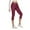 Wine, variant on OSOLU High Waist Yoga Pants For Women Spring Fitness Leggings Lifting Outdoor Workout Gym Clothing Activewear Stretchy Bottoms Workout Stretchy Running Tummy Control Joggers Bottoms Light Blue M