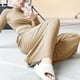 thumbnail image 4 of Conjuntos de 2 Piezas Nikou Mujer Top Corto y Pantalones de Pierna Ancha, 4 of 6