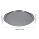 thumbnail image 3 of Sartén antiadherente redonda de acero para pizza, sartén gris para freír con aire para horno, bandeja para hornear de 8 x 8 pulgadas, bandeja para hornear antiadherente con rejilla de alambre, juego, 3 of 6