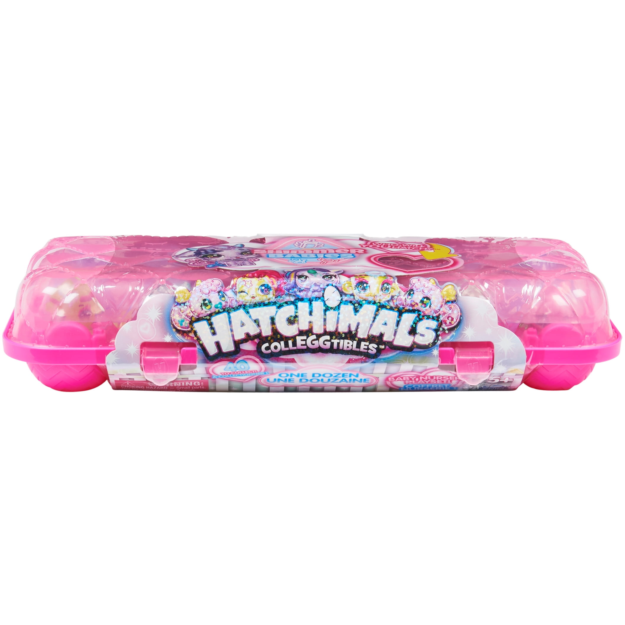 Hatchimals CollEGGtibles, Shimmer Babies 12-Pack Egg Carton with