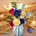 thumbnail image 4 of Kit Colección Botánica Flores Artificiales Flower Botánicos Bloques Construcción Juguete Conjunto Edificios Con Jarrón Exquisito para Adultos, 4 of 9
