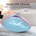 thumbnail image 4 of Yayeee Pillowcase Standard Size Set of 2 Satin Wrinkle Resistant Pillow Case, Light Pink Gradient, 4 of 7