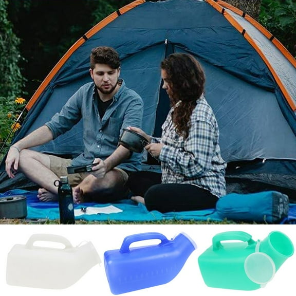 LINASHI Portable Men's Comfort Care Urinal 1000ml Men's Urinal Bottle Hospital, For Emergency Travel Urinal Bottle Elderly People