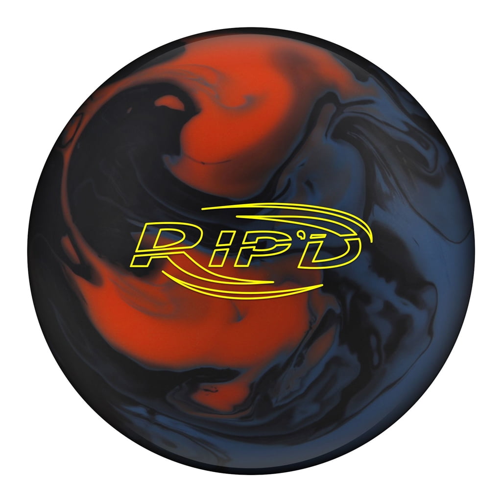 Hammer RIP'D Solid Bowling Ball Blue/Black/Orange 16 lbs