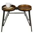 thumbnail image 5 of Evergreen Foldable Wood and Metal Side Table, 5 of 5