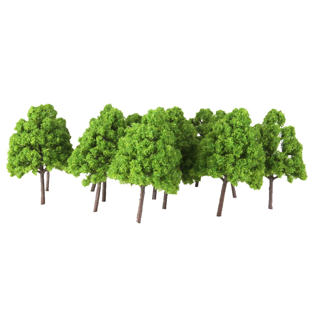 Model Cypress Trees Train Scenery Landscape Scale Model Light Green 