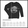 thumbnail image 7 of Bison Portrait Women's Long Sleeve T-shirt American Buffalo Head Western Wildlife Nature Majestic Bull Symbol of Strength, 7 of 7