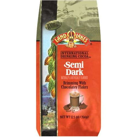 Land O Lakes: Semi Dark International Drinking Cocoa, 12.5 oz