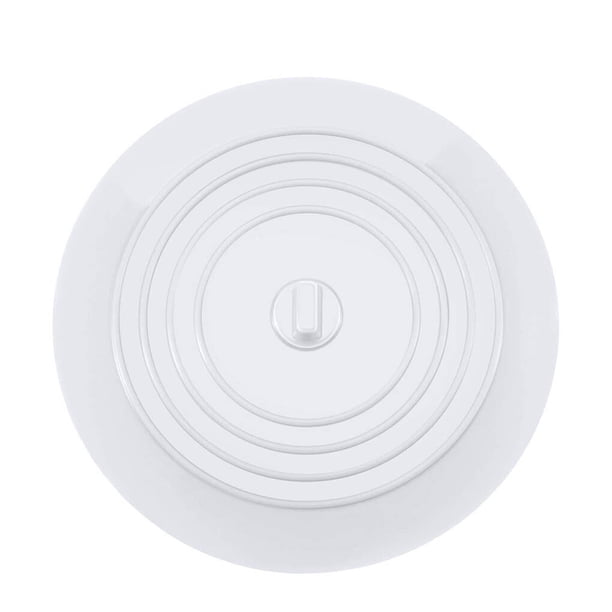 Bearachild Tapa de escurridor Recableght, colador de bañera de fregadero, tapón de silicona, tapa de escurridor, accesorios de baño duraderos y Juegos de accesorios de baño blanco Bearachild HA9138-02B