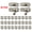Silver, variant on Ruibeauty 30Pcs Antique Bronze Iron Padlock Hasp Hook Lock For Mini Jewelry Wooden Box