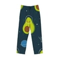 thumbnail image 4 of Fotbe Men'S Avocado In Spaceclassic Pajama Pants With Elastic Waist And Drawstring Pockets，Pajama Pants Mens Lounge Pants Super Soft, 4 of 9