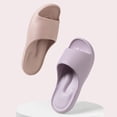thumbnail image 3 of Flat Shoes for Women Arch Support EVA Slides Lounge Shower Non Slip House Slippers, 37, 3 of 8