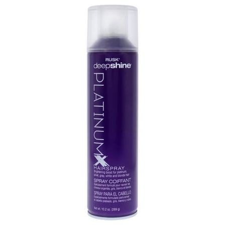 Rusk Deepshine PlatinumX Hairspray - 10.2 oz