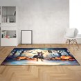 thumbnail image 2 of Happy Halloween Vampire Doberman Pinscher BOO with Pumpkins Fun and Spooky Indoor Rug Doberman Dog Lover Gifts Carpet Living Bed Room Sofa Home Decor - 00018, 2 of 5