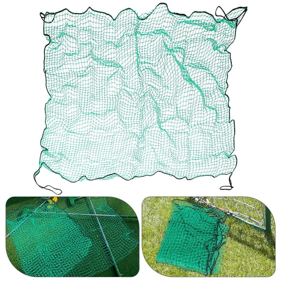 IMIKEYA Dark Green Golf Practice Net Cage for Backyard Training, Sports Barrier and Swing Practice