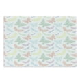 thumbnail image 1 of Dragonfly Cutting Board, Colorful Different Sized Speckled Butterfly and Dragonfly Wings Image, Decorative Tempered Glass Cutting and Serving Board, Large Size, Multicolor, by Ambesonne, 1 of 1