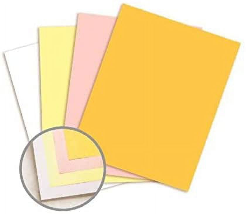 NCR Carbonless Paper - 3 Part Reverse, 8.5 X 11 Inch, Pink/Canary/White (1 Ream), Pre-Collated For Invoices & Forms