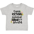 thumbnail image 3 of Inktastic Happy Birthday to the Sweetest Mama in the World Girls Toddler T-Shirt, 3 of 5