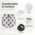 thumbnail image 4 of Gukieu DOG IS WEARING PIRATE COSTUME Print Women's Sports Shorts with Drawstring Elastic Waistband for Running, Yoga, Fitness-Medium, 4 of 7