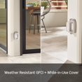 thumbnail image 2 of czcpp-GFCI Weather-Resistant Receptacle, 20 Amp Non Tamper-Resistant with LED Indicator Light, Self Test, Outdoor Locations, GFWR2-00E, Black, 2 of 4