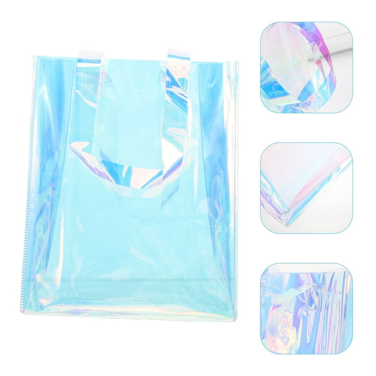 Holographic shop pvc bag