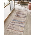 thumbnail image 3 of Unique Loom Deepa Collection Area Rug - Beatriz (2' 6" x 12' Runner Multi/Beige), 3 of 12