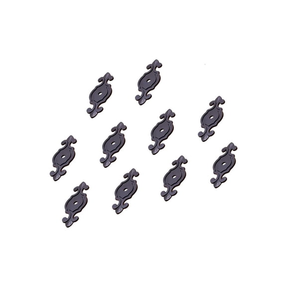 YIGSECU Easyly to Install Zincs Alloys Furniture Knob Backplate Featuring Modern and Anti Rusts Properties for DIY Enthusiasts