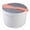 Orange, variant on Microwave Rice Cooker 8 Cup Easy to Use Easy to Clean No Mess No Stress for Rice Pasta Vegetables