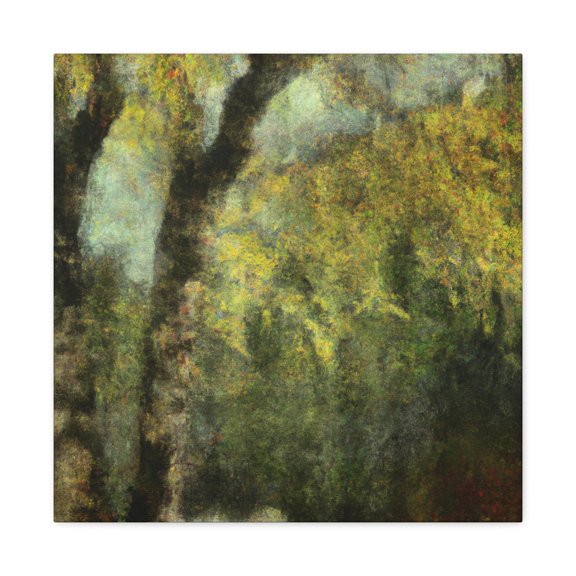 Elm in Expressionism - Canvas