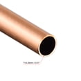thumbnail image 3 of Uxcell 7mm OD 0.25mm Wall Thickness 300mm Length Copper Round Tube 3 Pack, 3 of 6