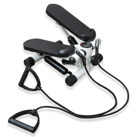 ZenActive Mini Stepper Health & Fitness For Home Exercise Step Cardio Equipment with Digital Monitor vibrationalplates