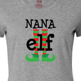thumbnail image 4 of Inktastic Nana Elf Christmas Women's T-Shirt, 4 of 5