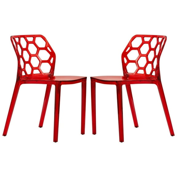 HomeStock Natural Beauty Modern Dining Chair - Set of 2