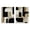 Southwestern Geometric Balance, variant on Stupell Industries Neutrals & Black Geometrics 2 Piece Canvas Wall Art Set, design by Kippi Leonard