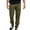 Army Green, variant on Men's Casual Cargo Pants Baggy Cargo Pants Men Wide Leg Outdoor Men's Ta Ctical Workwear Amekat Sports Jogging Casual Pants L