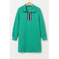 thumbnail image 4 of Redhotype Stylish Sea Green Mini Dress: Versatile Fit, Textured Charm, 4 of 8