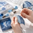 thumbnail image 4 of Embroidery Kit, Frosty Fantasy Ocean Series Crystal Reindeer Diy Patchwork Kit, Holiday Home Decor Making Set with Christmas Decorations for Home Design Elements, Winter, 4 of 7