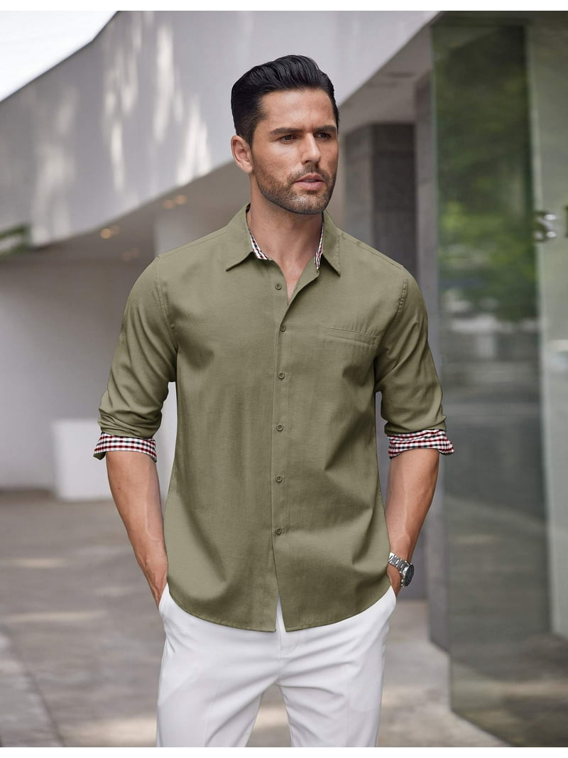 dress shirts tailored fit Non Iron Spread Collar Dress Shirt - Men's Dress Shirts