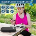 thumbnail image 4 of Insulin Cooler Travel Case With Thermometer Display Medication Diabetic Cooler For Travel Portable Refrigerated Medicine Organizer Bag With Scientific, 4 of 5