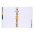 thumbnail image 2 of Talia Notebook Planner Customizable – 3579 (Funky Floral / Mustard Discs, Junior (5.5in x 8.5in)), 2 of 3